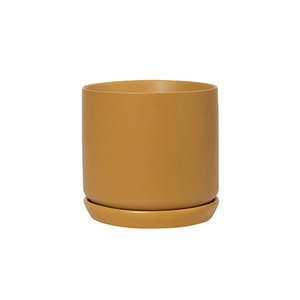 Pots Planters: Oslo planter medium tobacco