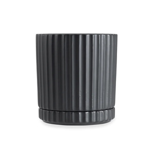Pots Planters: Athens planter large black