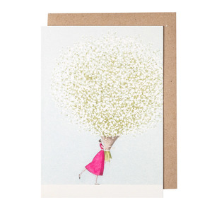 Cards: Laura Stoddart baby's breath illustration card