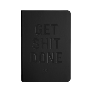 Diaries Notebooks: 2026 Get Shit Done diary weekly spread A5