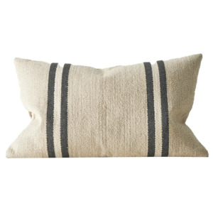 Living: Mila textured cushion cover 40 x 60cm oyster