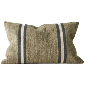 Mila textured cushion cover 40 x 60cm forest
