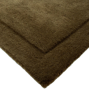 Norfolk NZ wool floor rug olive