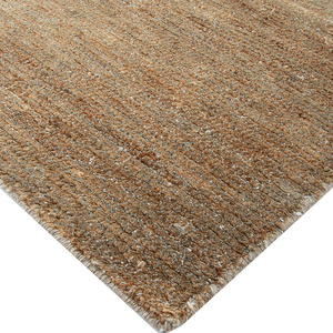 Fairbanks bamboo silk & jute floor rug sand
