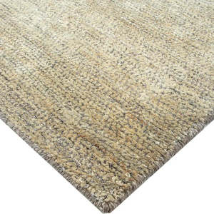 Fairbanks bamboo silk & jute floor rug limestone