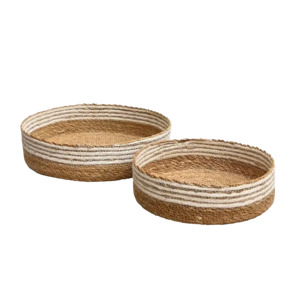 Storage 1: Seagrass & jute basket tray