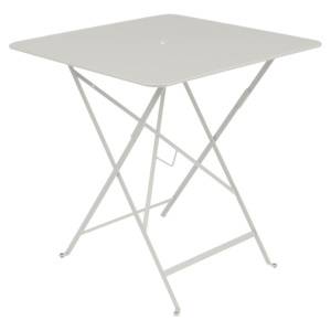 Bistro square table 71cm clay grey