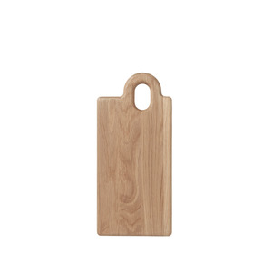 Boards Trays: Broste oak serving board rectangle 30cm