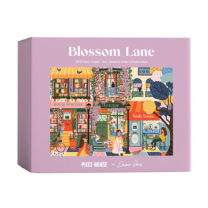 Games Puzzles: Blossom Lane 1000-piece jigsaw puzzle