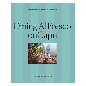 Games Puzzles: 1000-piece Slim Aarons jigsaw puzzle Dining Al Fresco on Capri