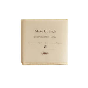 Organic cotton make-up pads (6)