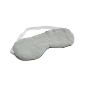 Face: Linen eye mask grey