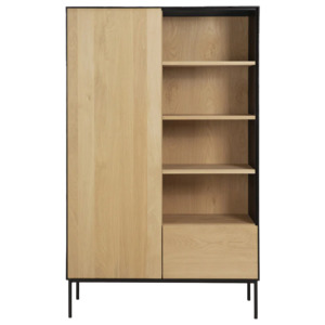 Cabinets Sideboards: Ethnicraft blackbird oak storage cupboard