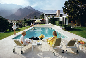 Slim Aarons 'Poolside Gossip' photographic print
