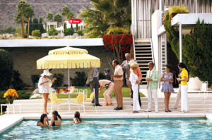 Slim Aarons 'Poolside Party 2' photographic print