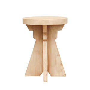 Stools Side Tables: Empire recycled elm side table
