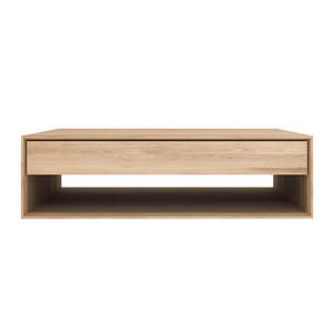 Coffee Tables: Nordic oak rectangle coffee table 120cm