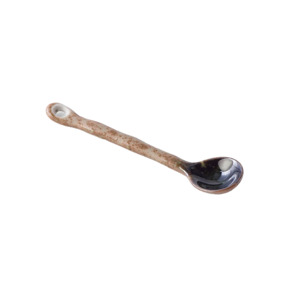 Ceramic glazed spoon 12cm