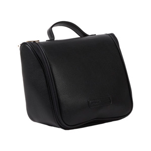 Hanging toiletry organiser black