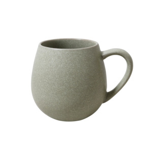 Stoneware mug olive