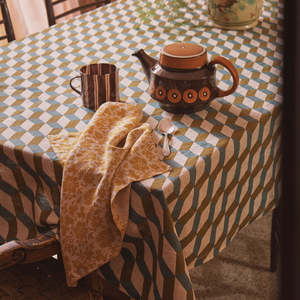 Tablecloths Napkins: SOW Raffael french flax linen tablecloth 240cm