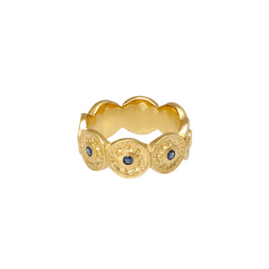 Jewellery: Temple of the Sun Vesta ring gold
