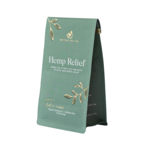 Hemp relief herbal tea pouch 60g