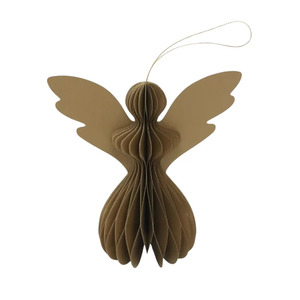 Christmas Decos: Le Papier hanging angel deco 17cm gold