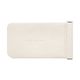 Leather sunglasses pouch chalk