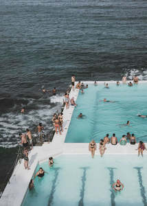 Poppie Pack 'Milky Icebergs' photographic print