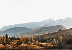 Art Prints: Picturesque view by the lake photographic print