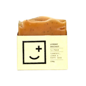 Bathroom Body: NZ Made facial soap bar Lemony Snicket