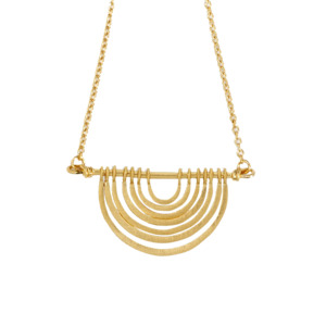 Clothing Accessories: Temple of the Sun Baye necklace gold