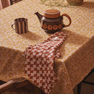 Dining: SOW Lucia french flax linen tablecloth 240cm