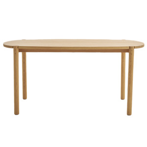 Cove oak dining table natural 180cm