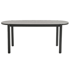 Cove oak dining table 180cm black