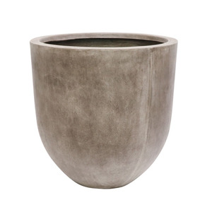 Outdoors: Mohaka large concrete planter cement