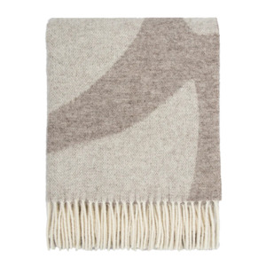 Flagstone wool throw fawn 140 x 200cm