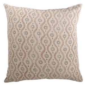 Emme block print Cushion Cover 50cm