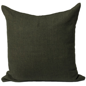 Heavy linen cushion cover ivy 55cm