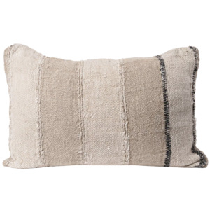 Cushions: Retreat hand woven linen cotton cushion cover 60 x 40cm