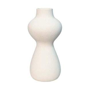 Violetta vase off-white 33cm