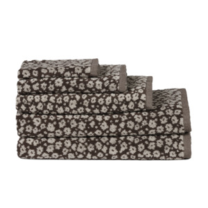 Bathroom Body: Forget-me-not cotton towel range rye