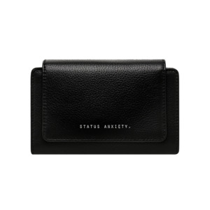 Visions leather wallet black