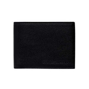 Clothing Accessories: Noah leather wallet black