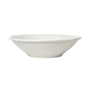 Dining: Broste Alfredo serving bowl 30cm pale grey
