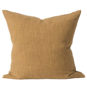 Living: Linen cotton cushion cover miso 55cm