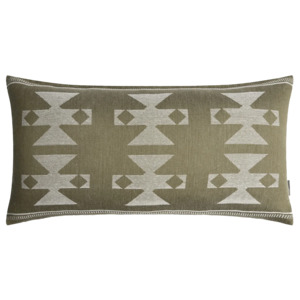 Living: Pony Rider Forest Trail cushion cover 85 x 45cm dark olive