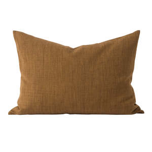 Amano linen cushion cover bronze 65 x 50cm