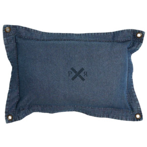 Pony Rider denim cushion cover 35 x 55cm